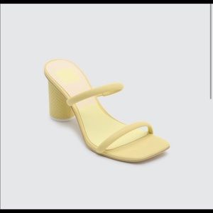 Dolce Vita Noles Heels in Lemon